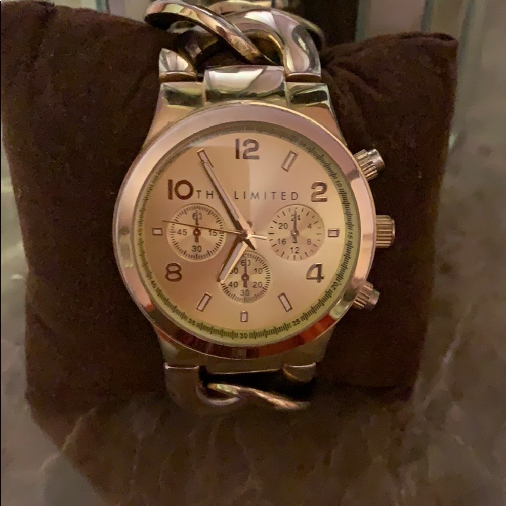 The LIMTED gold watch